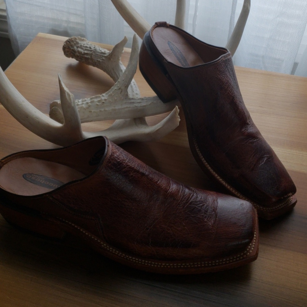 Lucchese Leather Charlie Horse 1 Mule